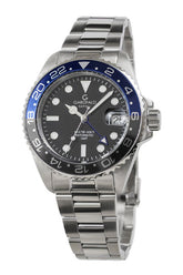 OROLOGIO UOMO AUT. GMT NH34 SUB 10 ATM 40 MM NERO BLU